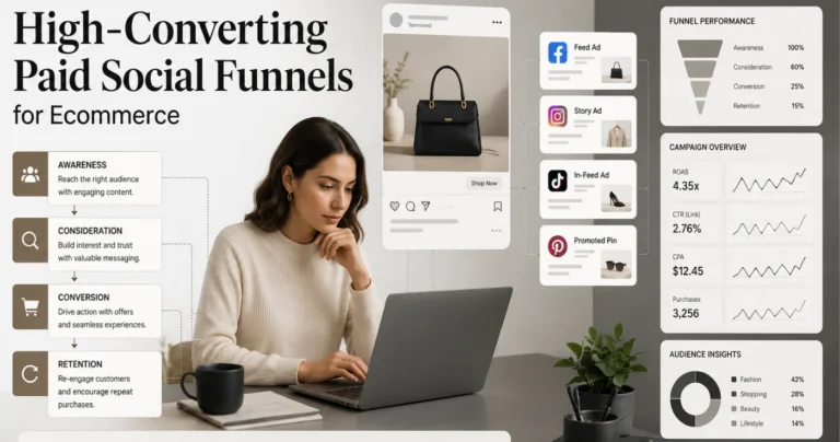 Paid Social Funnels for Ecommerce